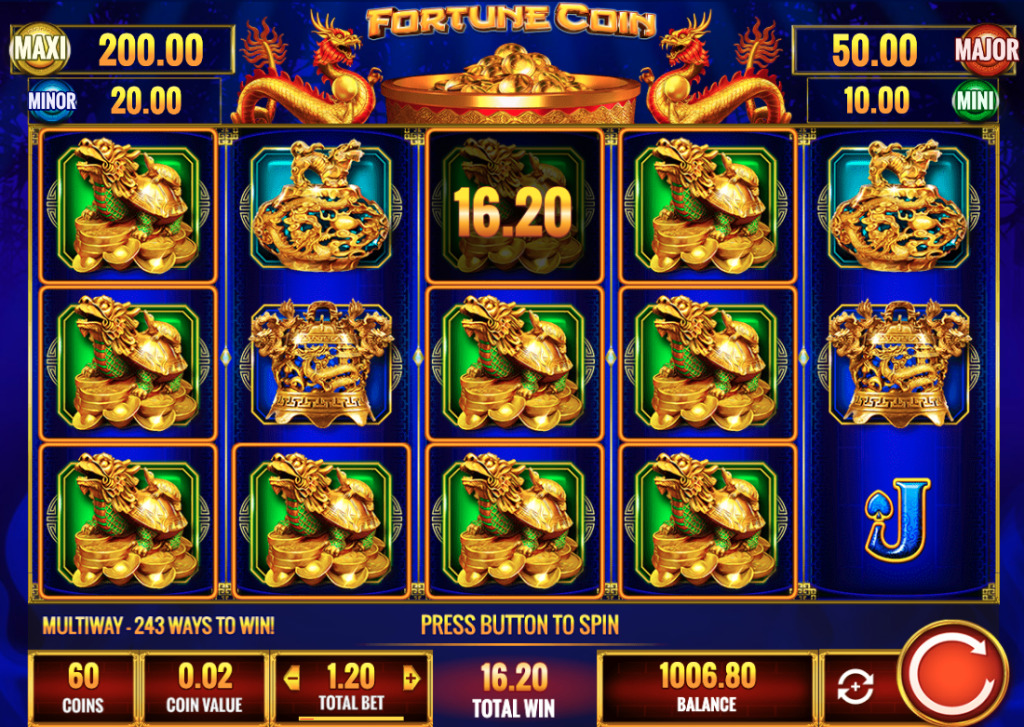Phân tích chi tiết các tính năng độc đáo của trò chơi Fortune Coin Slot